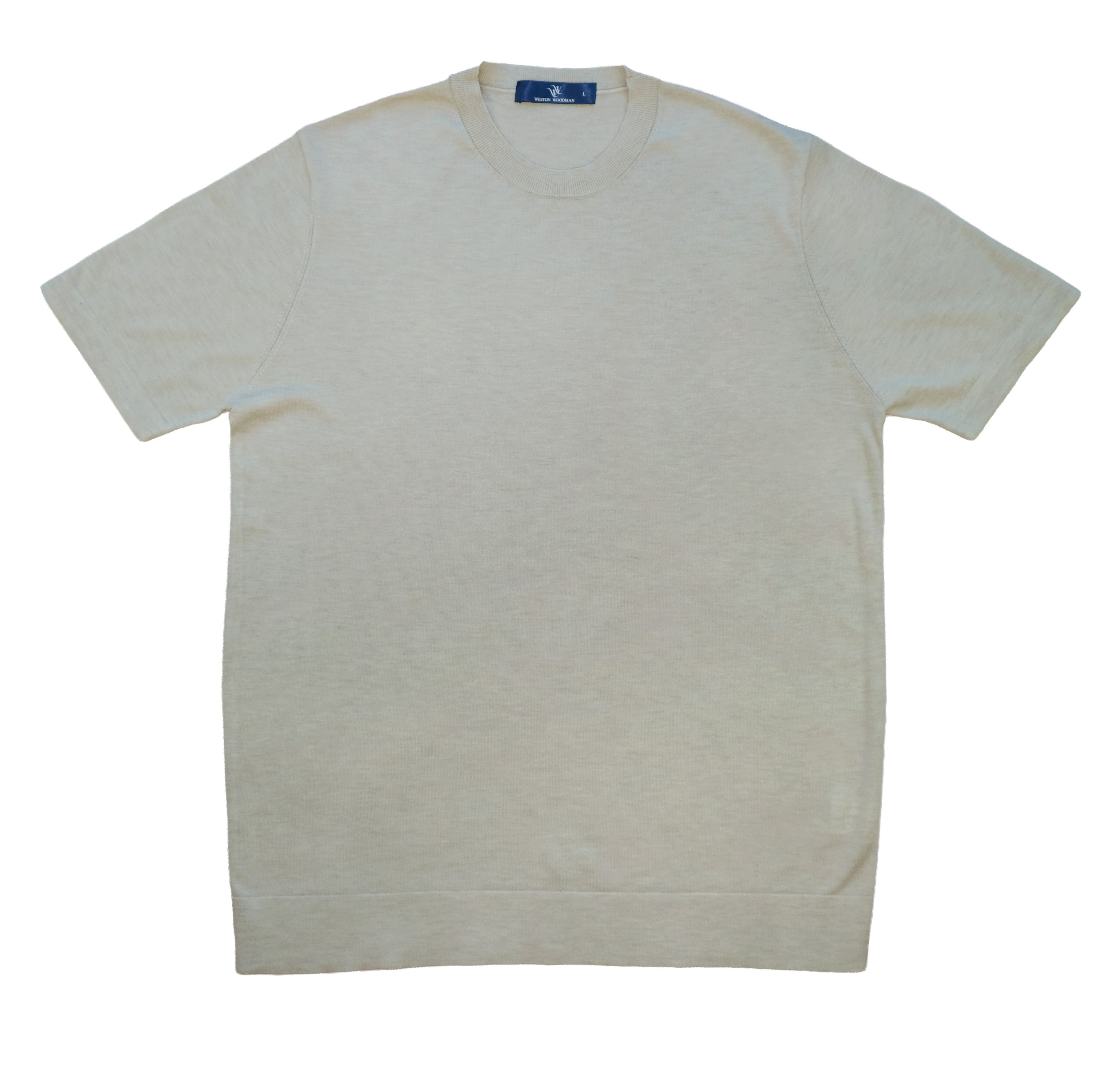 Short sleeved polo shirt - Beige