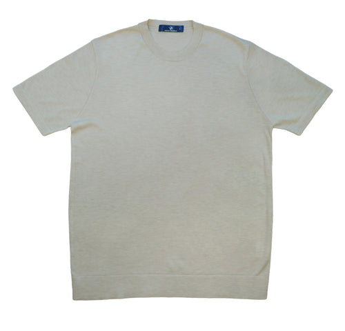 Short sleeved polo shirt - Beige